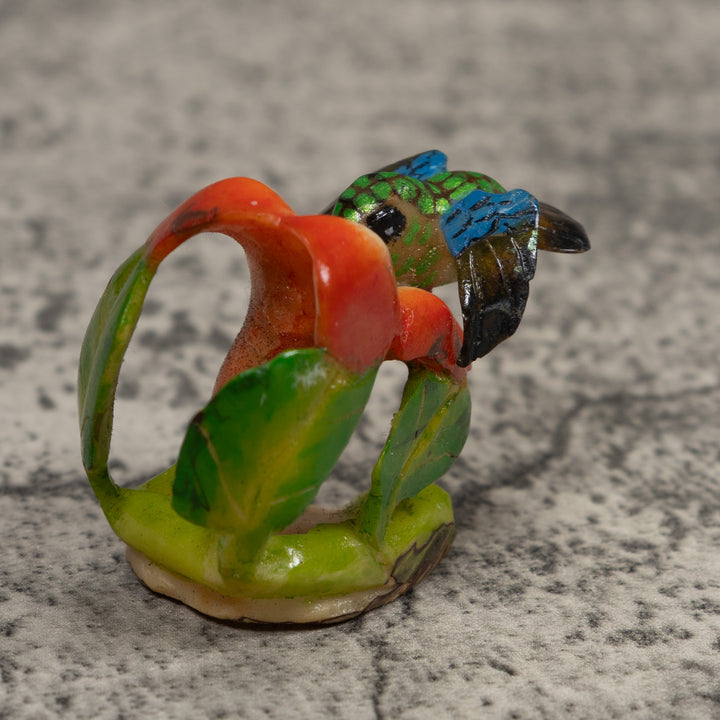 Hummingbird Tagua Carving