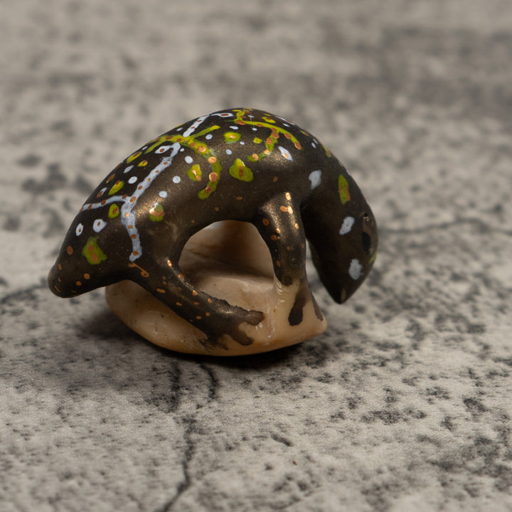 Gecko Lizard Reptile Tagua Carving