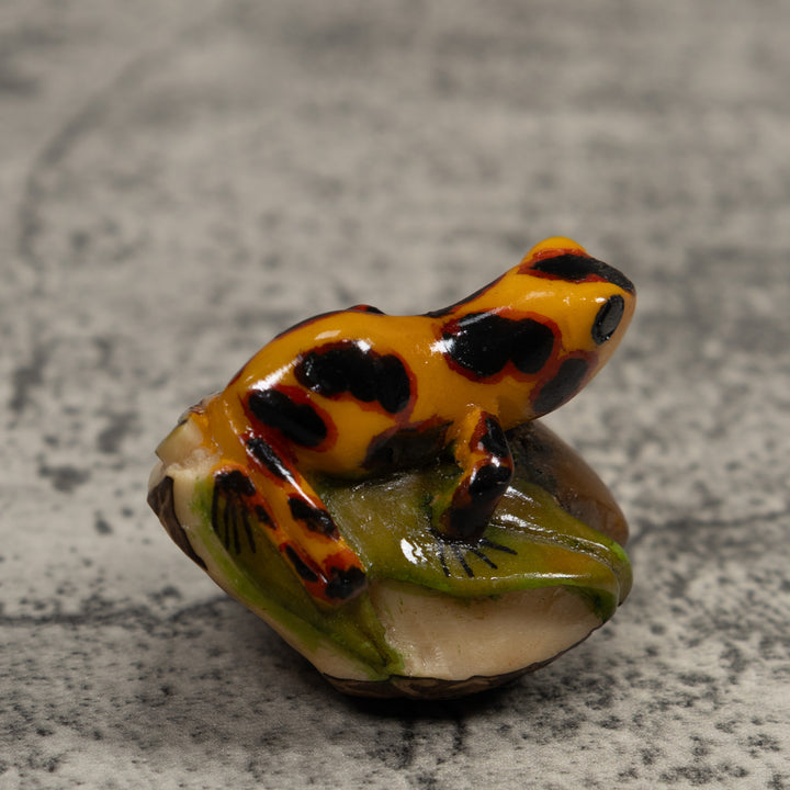 Poison Dart Frog Tagua Carving