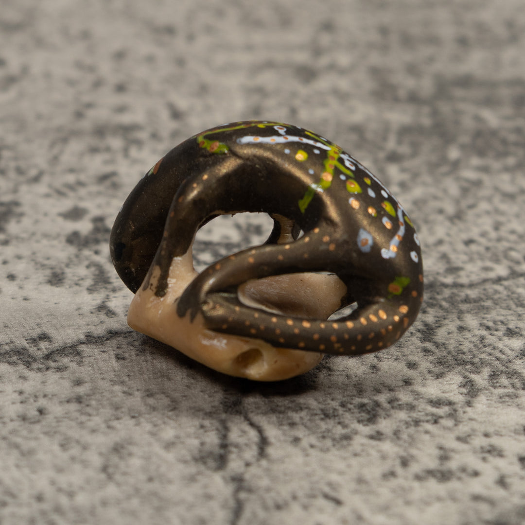 Gecko Lizard Reptile Tagua Carving