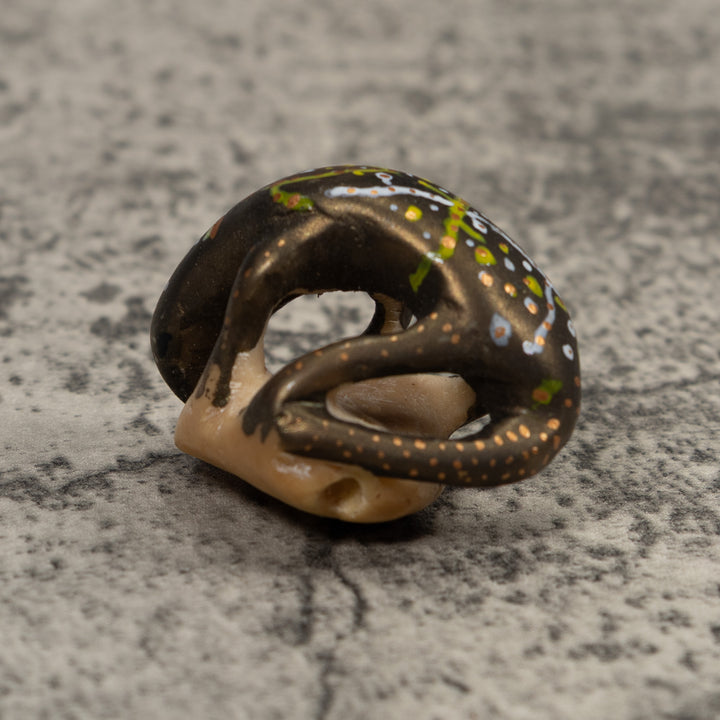 Gecko Lizard Reptile Tagua Carving