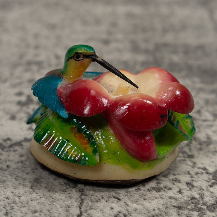 Hummingbird Tagua Carving