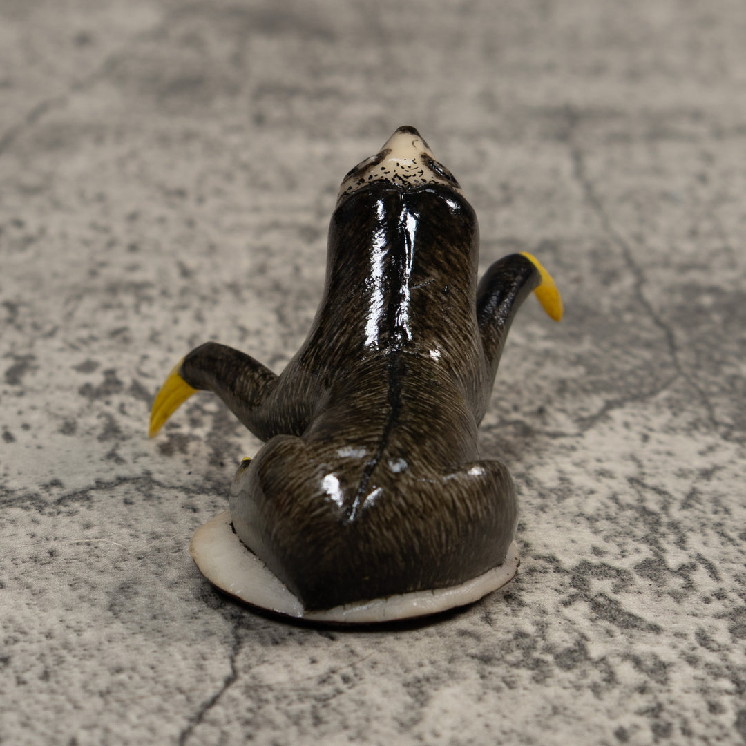 Gray Sloth Tagua Carving