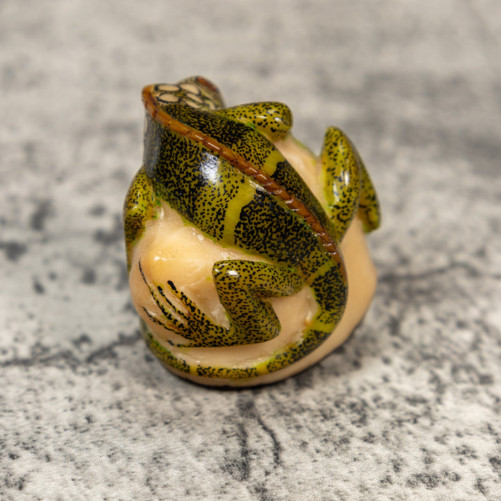 Iguana Lizard Reptile Tagua Carving