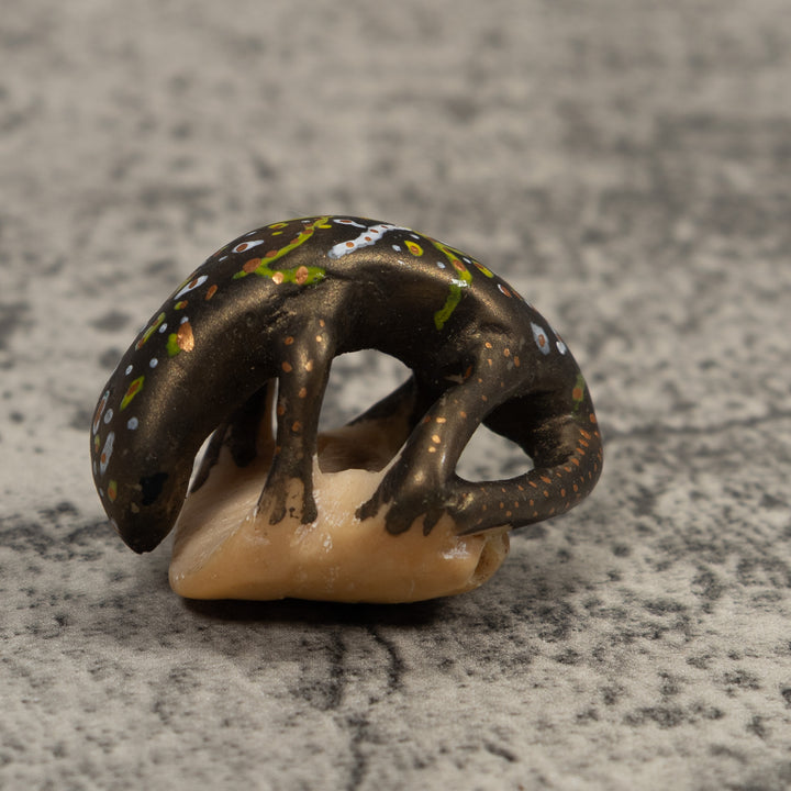 Gecko Lizard Reptile Tagua Carving