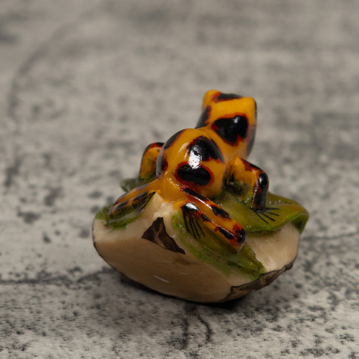 Poison Dart Frog Tagua Carving