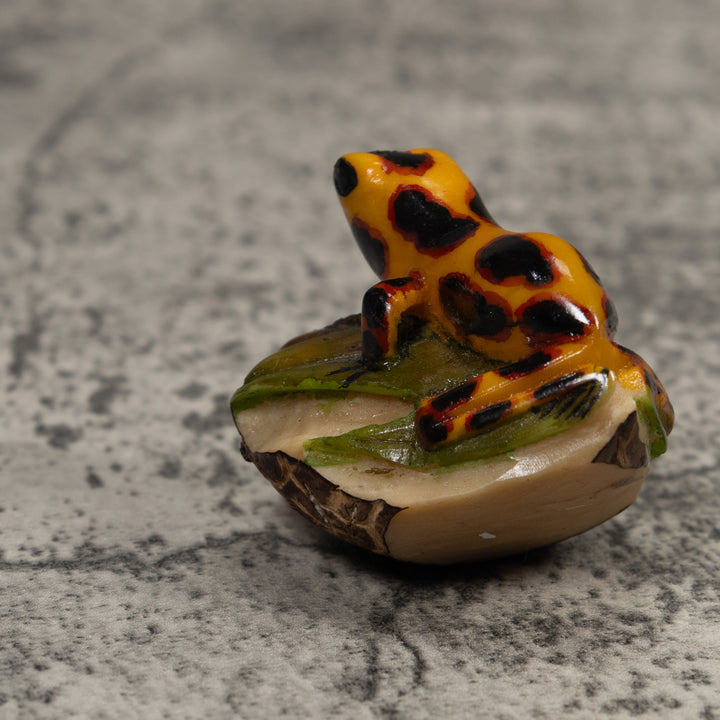 Poison Dart Frog Tagua Carving