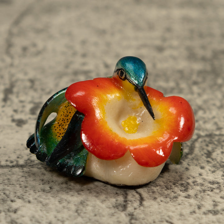Hummingbird Tagua Carving