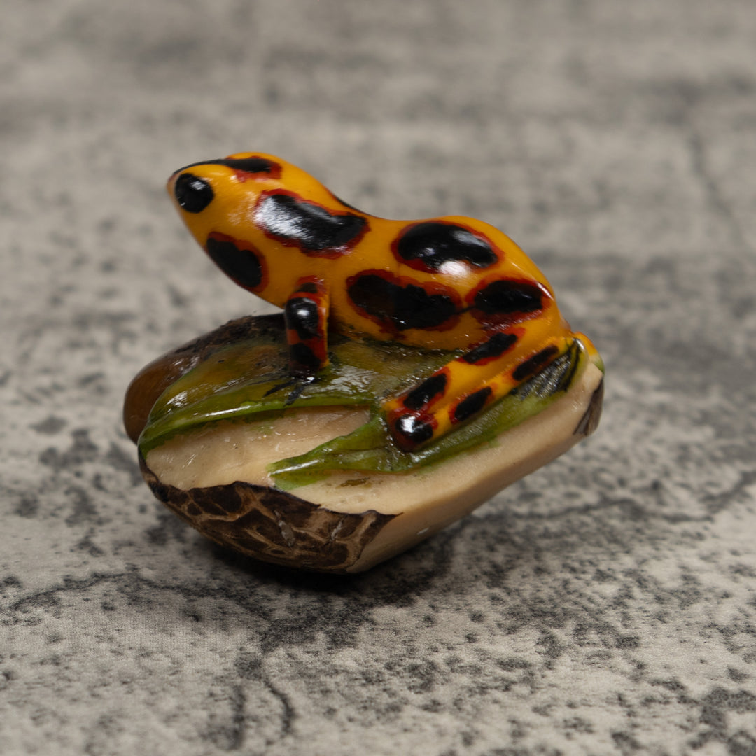 Poison Dart Frog Tagua Carving
