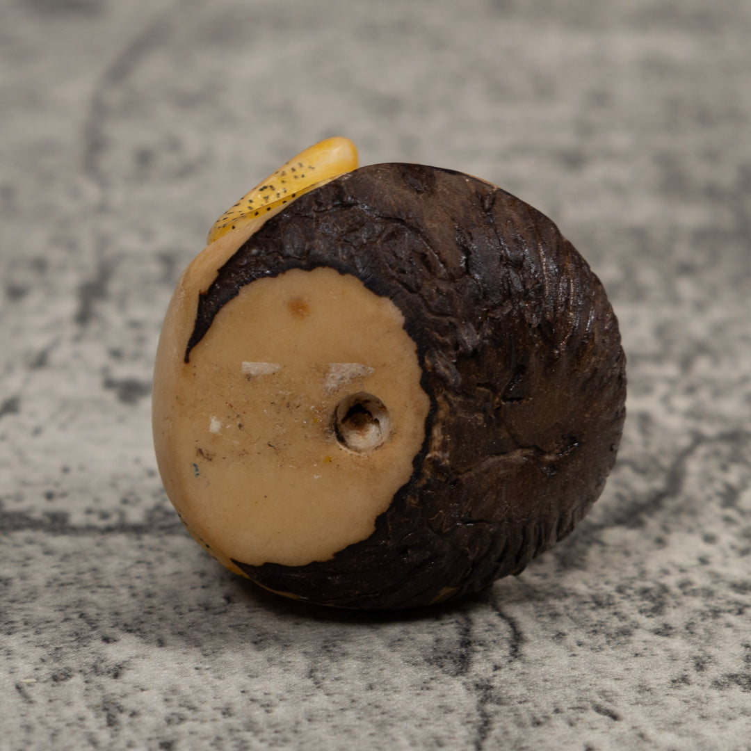 Vintage Frog Tagua Carving