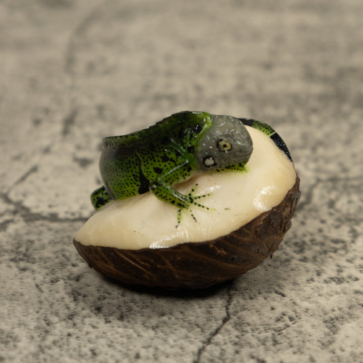 Iguana Lizard Tagua Carving