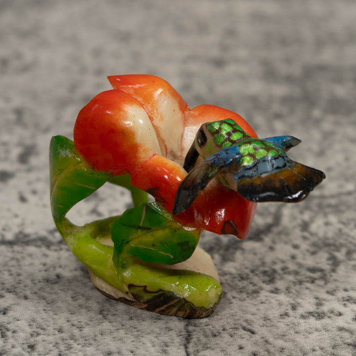 Hummingbird Tagua Carving