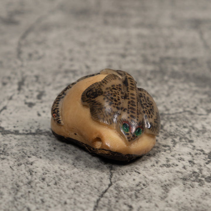 Vintage Stingray Fish Tagua Carving