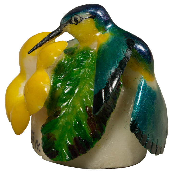 Hummingbird Tagua Carving