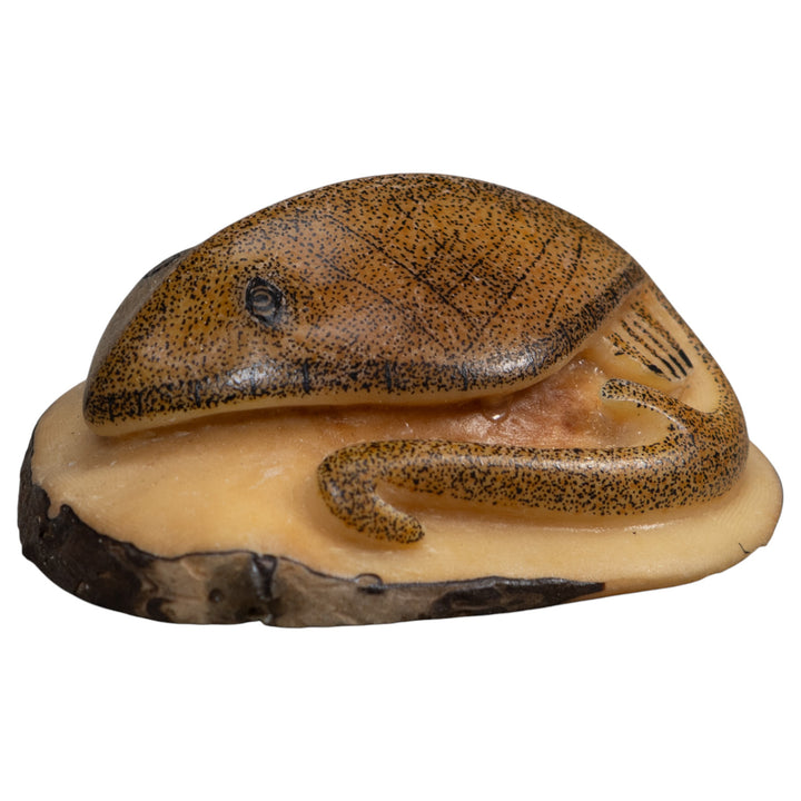 Vintage Stingray Tagua Carving