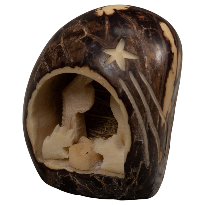 Christmas Creche Tagua Carving