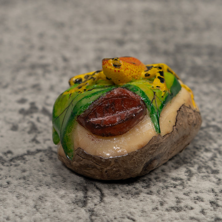 Poison Dart Frog Tagua Carving
