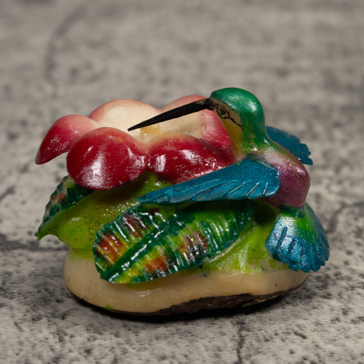 Hummingbird Tagua Carving