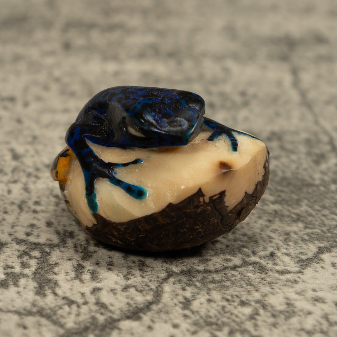 Poison Dart Frog Tagua Carving