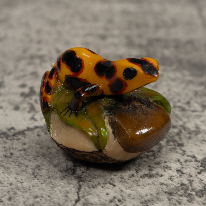 Poison Dart Frog Tagua Carving