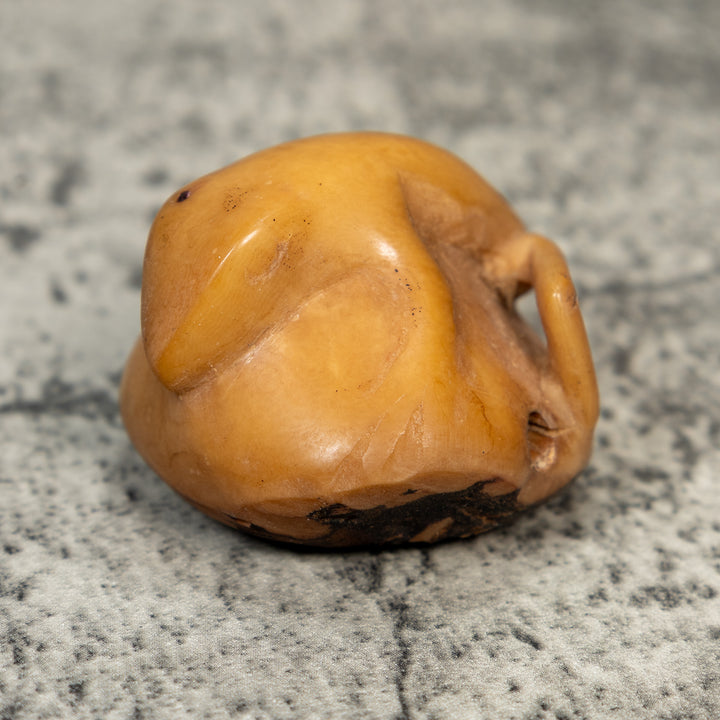 Vintage Frog Tagua Carving
