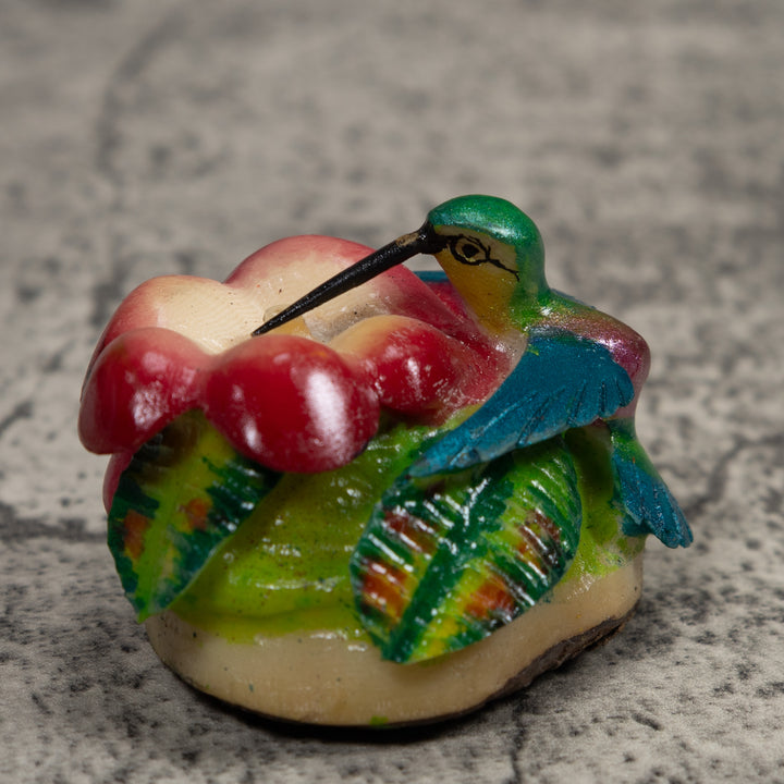 Hummingbird Tagua Carving