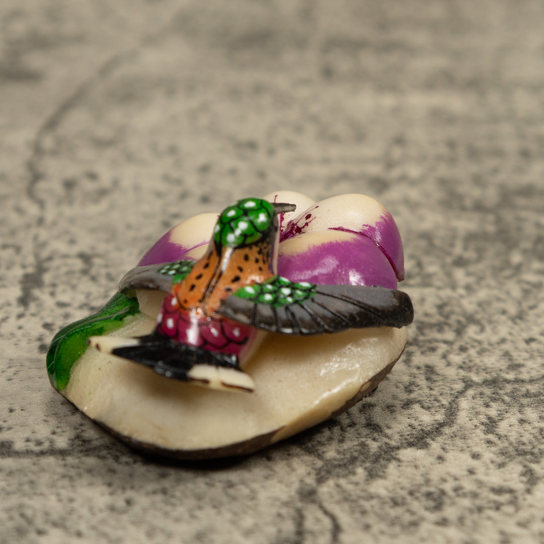 Hummingbird Tagua Carving