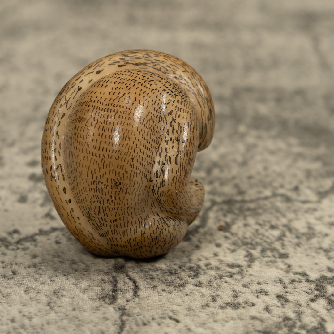 Vintage Monkey Tagua Carving