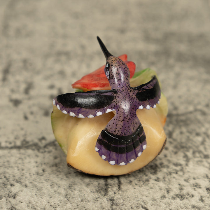 Hummingbird Tagua Carving