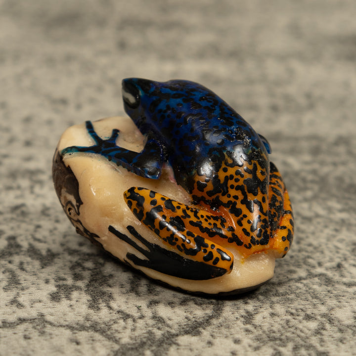 Poison Dart Frog Tagua Carving