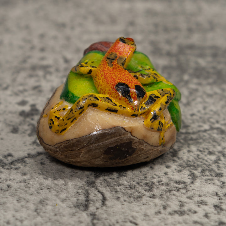 Poison Dart Frog Tagua Carving