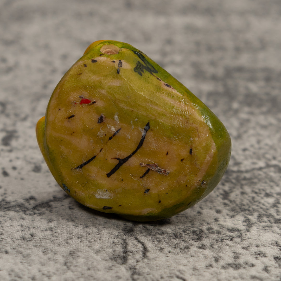 Vintage Frog Tagua Carving