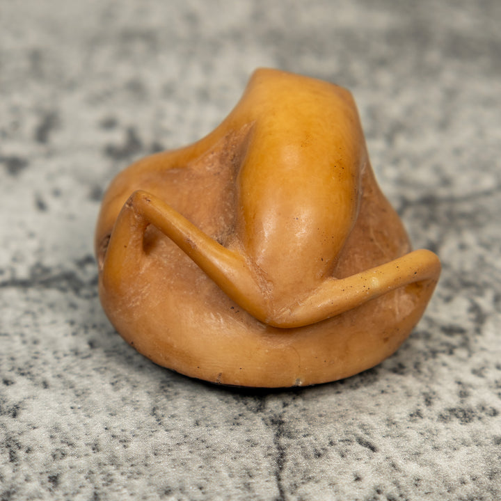 Vintage Frog Tagua Carving