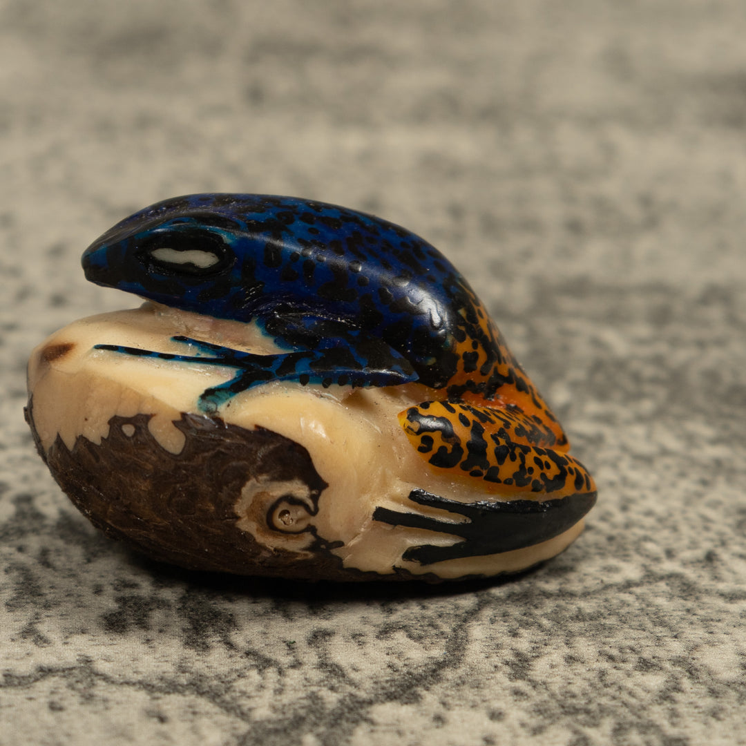 Poison Dart Frog Tagua Carving