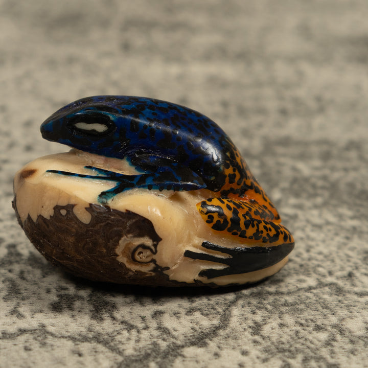 Poison Dart Frog Tagua Carving