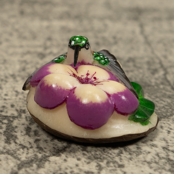 Hummingbird Tagua Carving