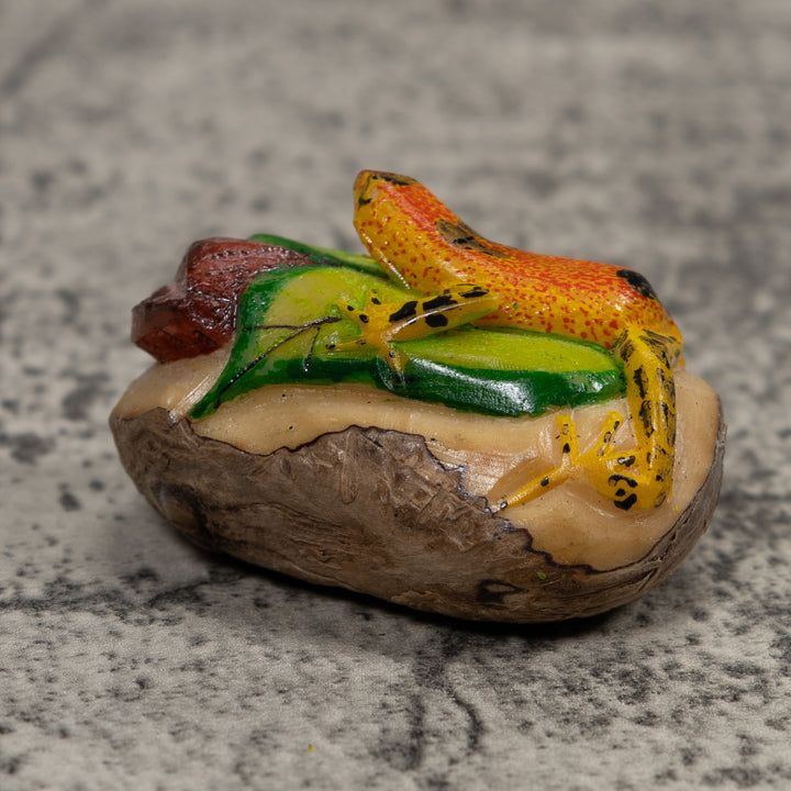 Poison Dart Frog Tagua Carving