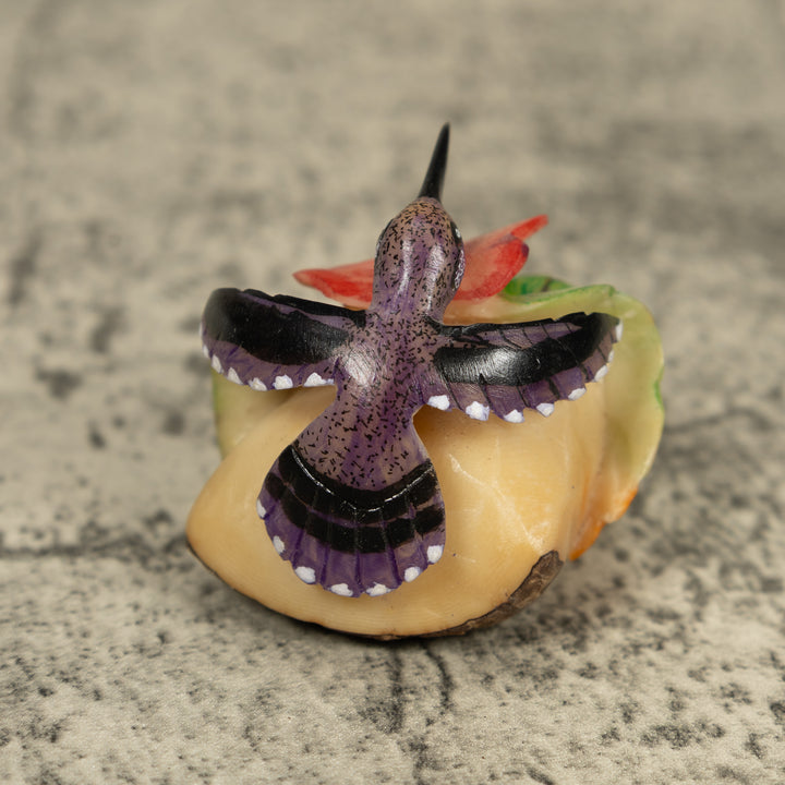 Hummingbird Tagua Carving