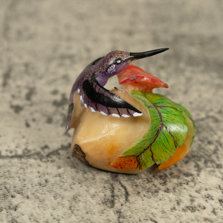 Hummingbird Tagua Carving