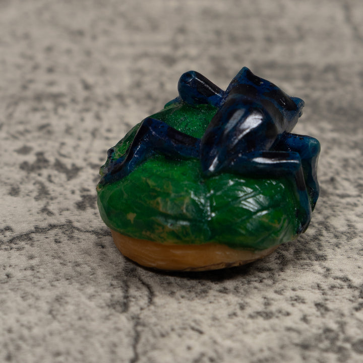 Vintage Frog Tagua Carving