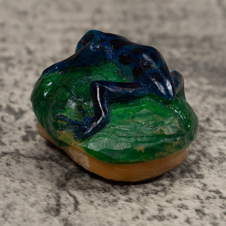 Vintage Frog Tagua Carving