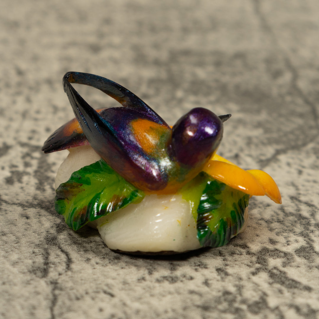 Hummingbird Tagua Carving