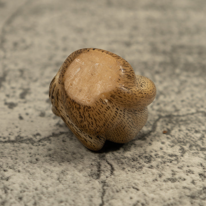 Vintage Monkey Tagua Carving