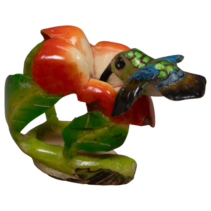Hummingbird Tagua Carving