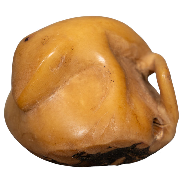 Vintage Frog Tagua Carving