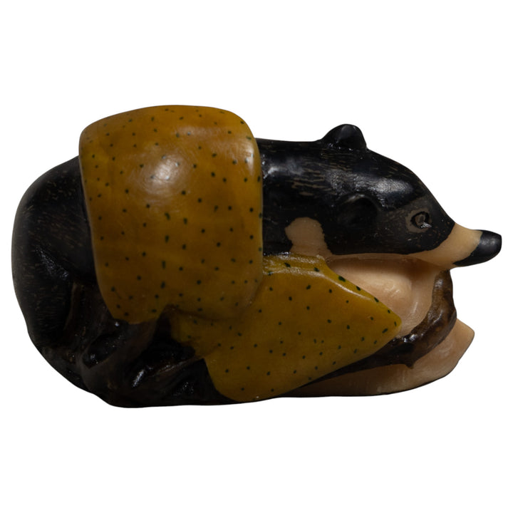 Coatimundi Tagua Carving