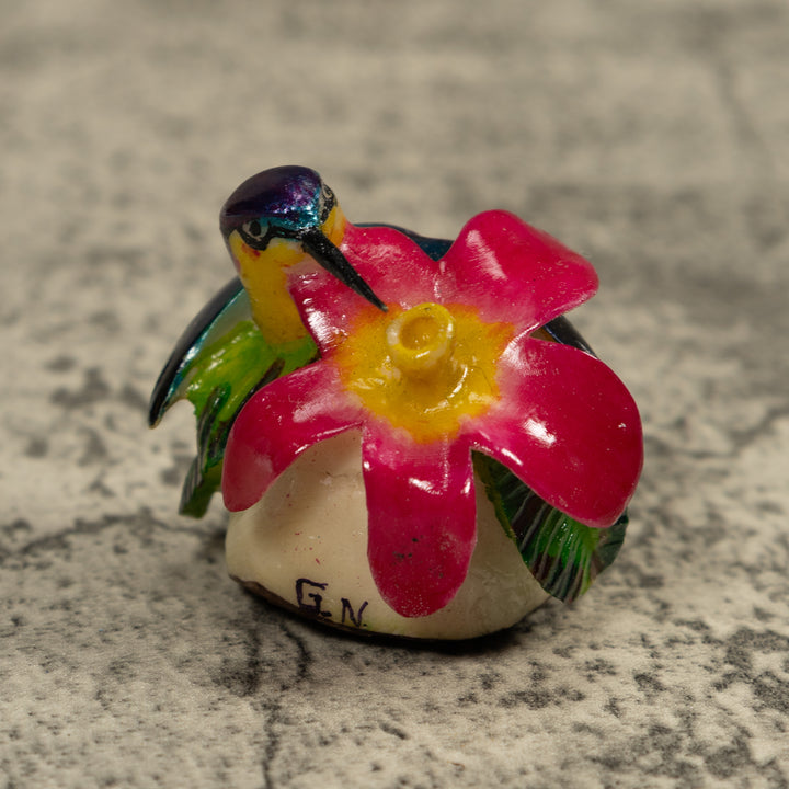 Hummingbird Tagua Carving