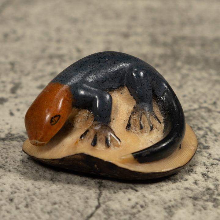 Redhead Gecko Tagua Carving