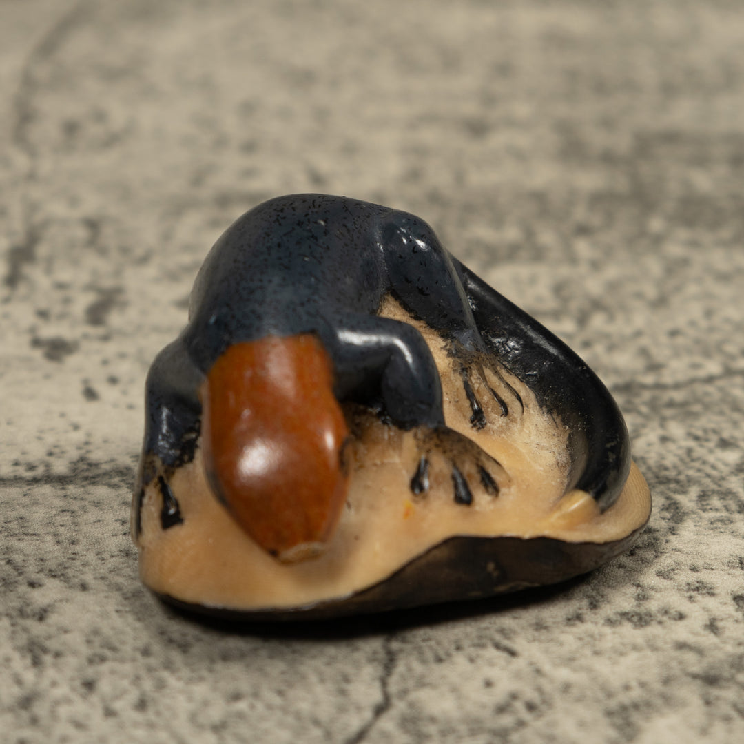Redhead Gecko Tagua Carving