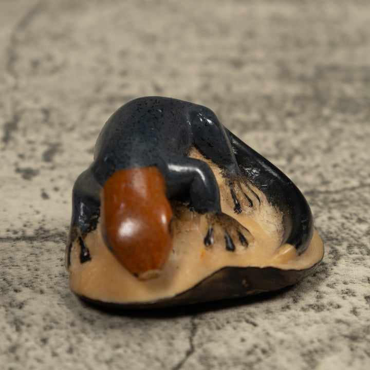 Redhead Gecko Tagua Carving